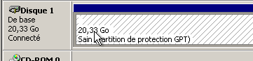 partition GPT Windows XP