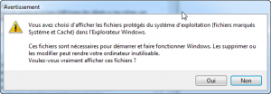 message alerte Win7