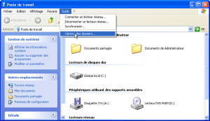option des dossiers